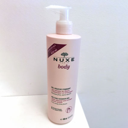Cosmetic Truth of the month : NUXE Fondant Shower Gel