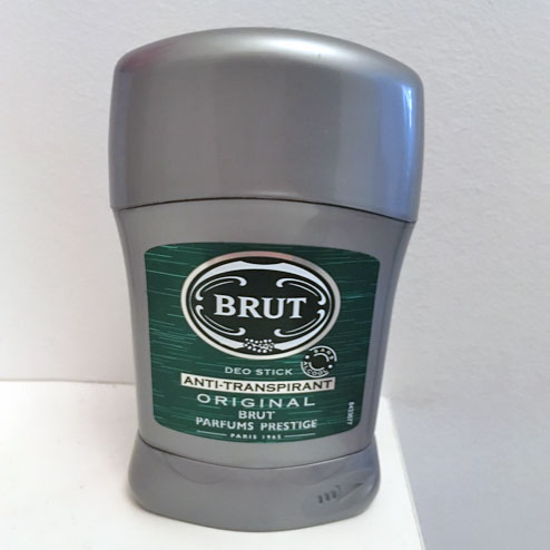 Cosmetic Truth of the month: BRUT Antiperspirant Stick