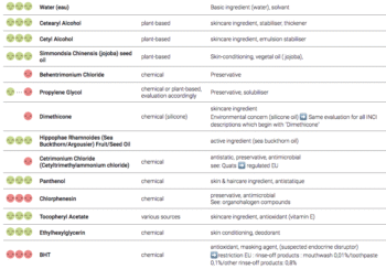 Amika Hair Mask : formulation ?