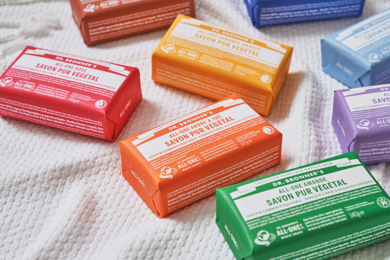 Dr Bronner’s : natural soaps and much more… a brand with values that make a difference…